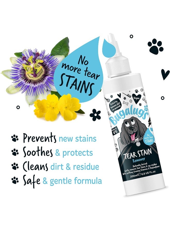 Bugalugs Tear Stain Remover for Dogs Cats & Pets - 200ml Vegan Eye Cleaner - Image 4