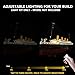 BrickSoul Light Up Kit Compatible with Lego Titanic Ship 10294 Building Set Upgrade Wired Dimmable Lighting Accessories for Lego Fans Not Included 10294 Model - Image 4