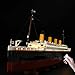 BrickSoul Light Up Kit Compatible with Lego Titanic Ship 10294 Building Set Upgrade Wired Dimmable Lighting Accessories for Lego Fans Not Included 10294 Model - Image 2