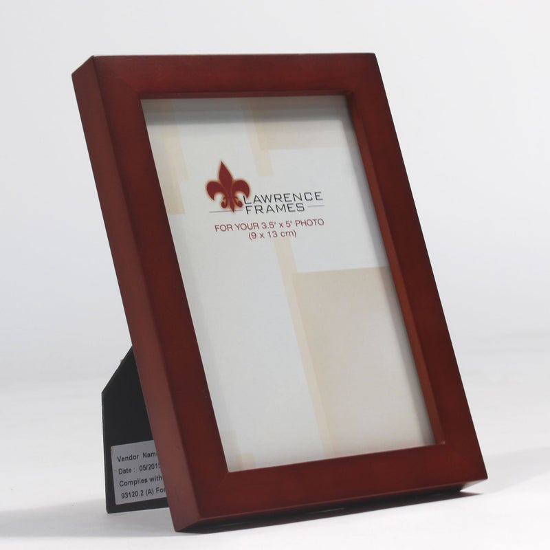Lawrence Frames Standard Wood Luxury Frame, 3.5 by 5-Inch, Walnut - Image 2