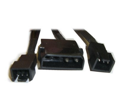 coolerguys Manual 12V DC Variable Speed Controller 4 pin Molex to Dual 3 pin Connector - Image 3