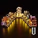 LightGo LED Lighting Kit Designed for Lego 76444 Compatible with Diagon Alley Wizarding Shops Building Set Not Include Model Remote Version - Image 2
