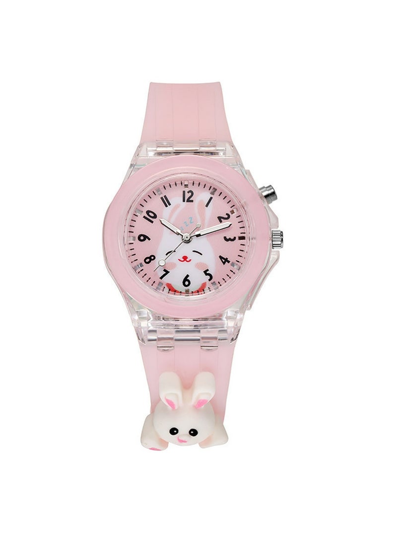 Haoyu 2 Pcs Kids Watches,3D Lovely Cartoon Digital Sport Watch Silicone Wristwatches Best Gift for 3-11 Year Old Girls Boys,Time Teaching Easy to Read Time Clearly at Night - Image 3