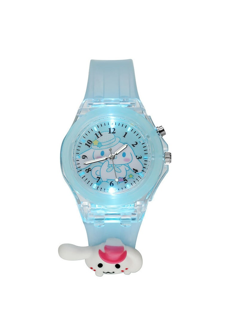 Haoyu 2 Pcs Kids Watches,3D Lovely Cartoon Digital Sport Watch Silicone Wristwatches Best Gift for 3-11 Year Old Girls Boys,Time Teaching Easy to Read Time Clearly at Night - Image 2