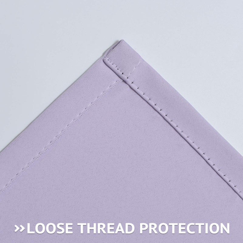 COSVIYA كوسفيا ستائر 63 بوصة طول 2 لوحات جروميت غامق داكن البوليستر سميكة حجب الستائر الحرارية المعزولة الستائر الستار للازداد لغرفة النوم/غرفة المعيشة 38x63 بوصة - Image 4