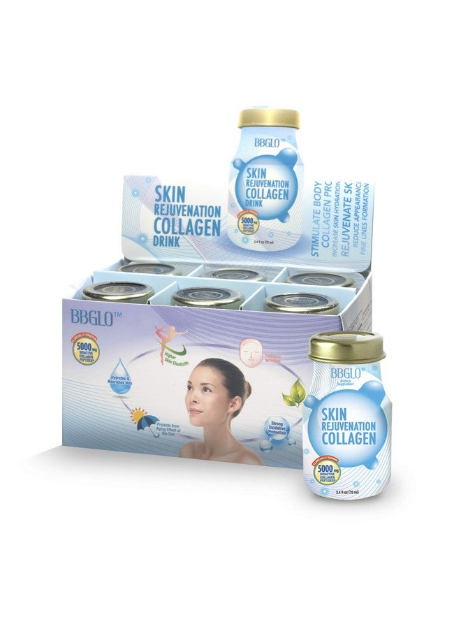 BBGLO ® Skin Rejuvenation Collagen Drink Anti Aging Complex 2.4 Fl. Oz (Pack Of 6 Bottles Original) - Image 1