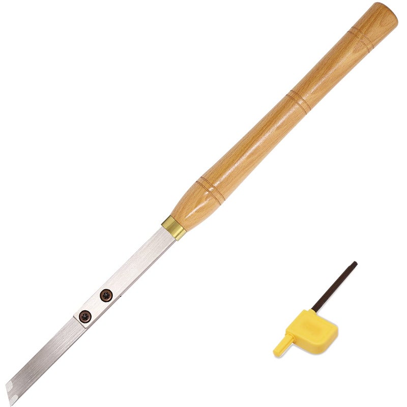 Asieg Tool Carbide Parting Tool and Grooving Woodturning Tool 19.68 inches for Wood Turning Lathe - Image 5