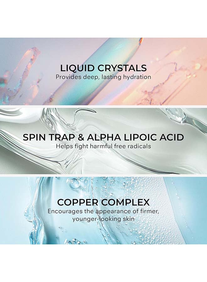 CosMedix Opti Crystal Liquid Eye Serum Hyaluronic Acid | For Brightened Firmed And Refreshed Under Eye Area 7ml - Image 4
