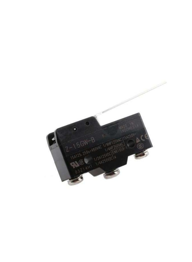 KNP Z-15GW-B is a general purpose basic snap action limit switch Known for its durability and high precision this switch is suitable for various applications where reliability and accurate detection are critical Z-15GW-B features a roller plunger actuator making it ideal for use in industrial machinery automated systems and other mechanical applications. - Image 3