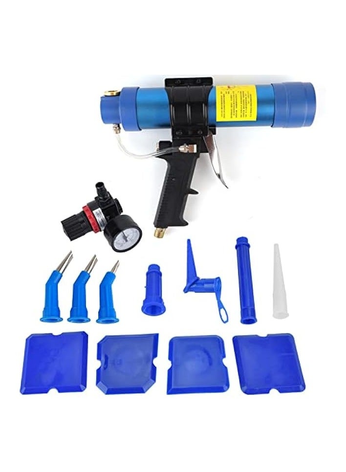 بروماس قابل للتعديل هوائي السد بندقية خرطوشة السد بندقية غراء الزجاج تسرب بندقية 310 مللي - Image 1