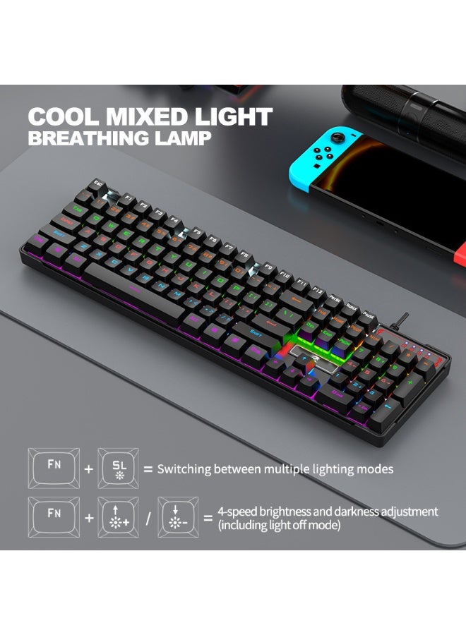 KUYING New E-Sports Wired Mechanical Keyboard  - Image 4