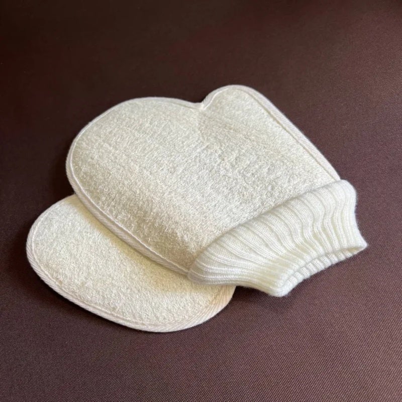 Loofah bath towel bath wipe, loofah bath gloves - Image 3