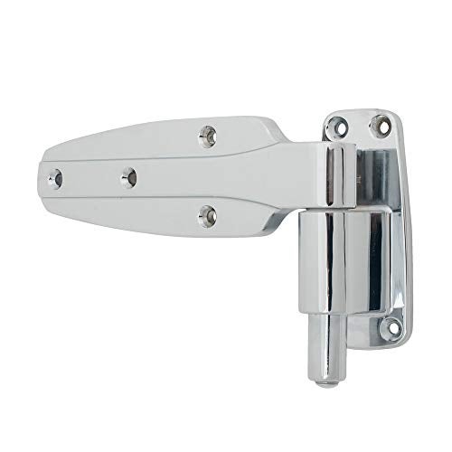 Kason 1248 Spring Assisted Hinge, 2 Inch Offset, Polished Chrome Finish, 11248000030 - Image 1