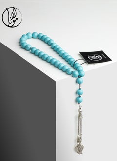 brayer beads Rosary Fayrouz Blue Size 33 Beads 10 Mm