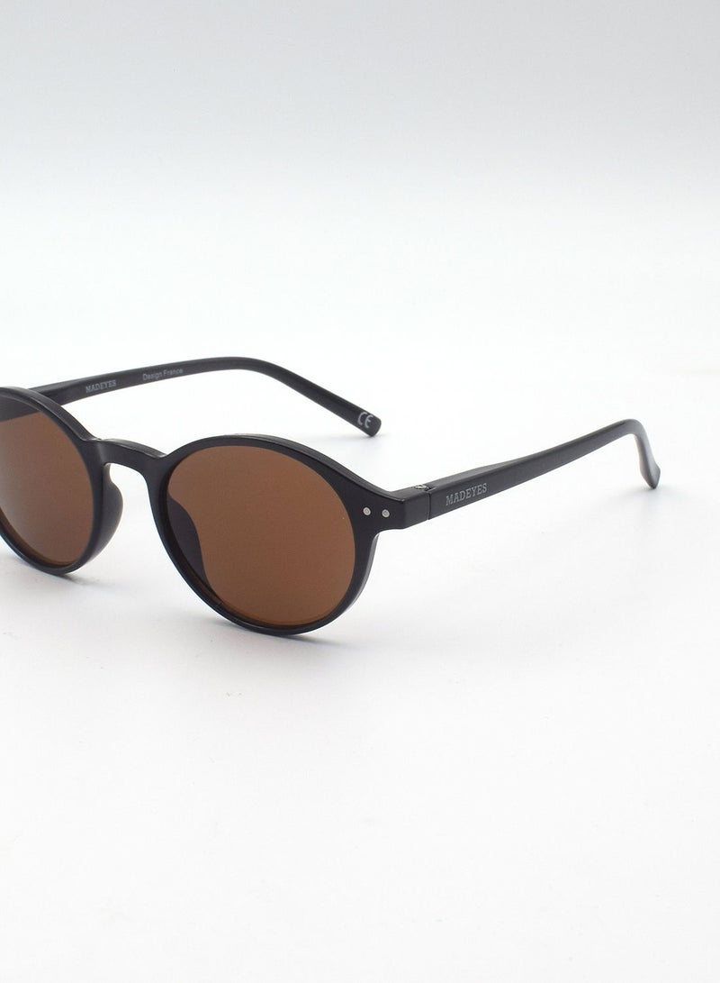 MADEYES نظارة شمسية بيضاوية EE9S358-1 - Image 4