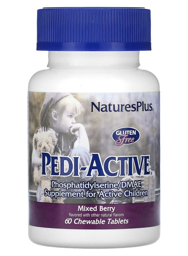 PediActive Mixed Berry 60 Chewable Tablets