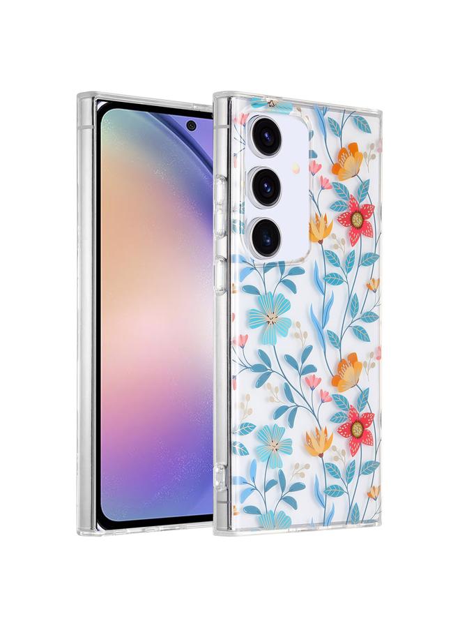 S-TOP Case For Samsung Galaxy A54 5G Dual-side Laminating IMD PC Hybrid TPU Phone Case - Image 1