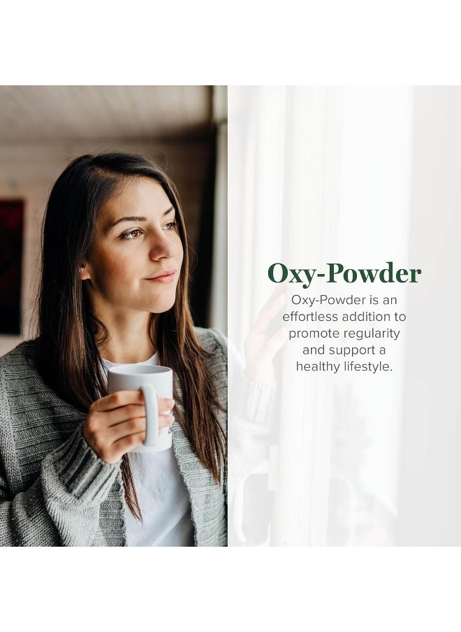 global healing center - Oxy-Powder Oxygen Based Safe And Natural Colon Cleanser And Relief From Occasional Constipation (120 Capsules) - Image 1