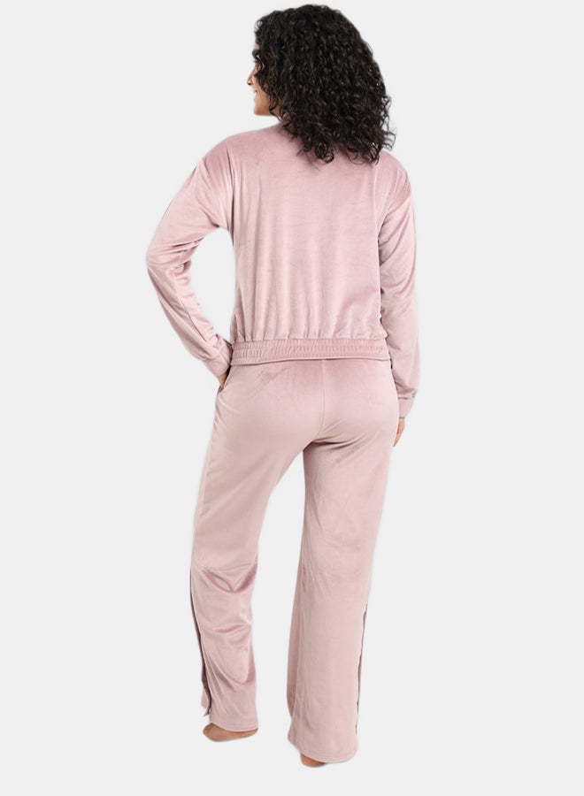 Carina Velvet Straight-Cut Pyjama Set - Image 3