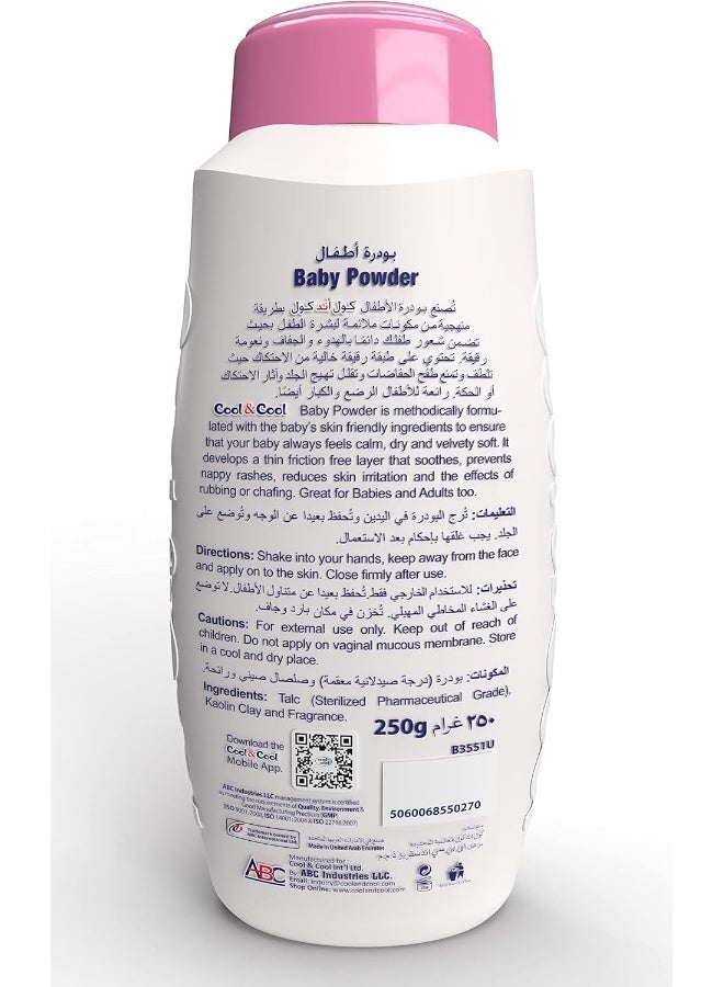 Cool & Cool Sterilized Baby Powder - 250g - Image 2