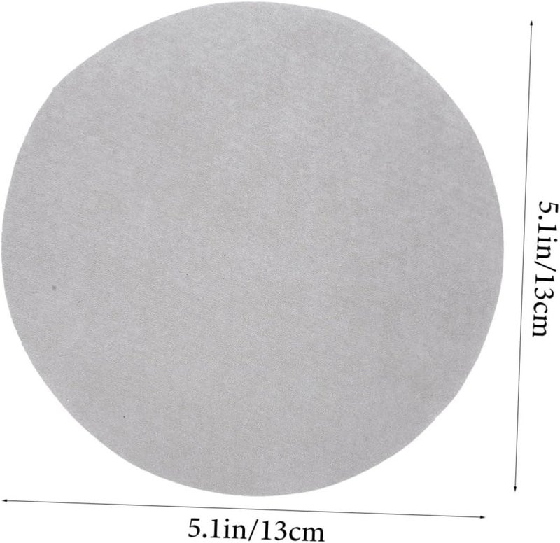 ABOOFAN 500pcs Leak Proof Cup Sealing Films Round Disposable Silicone Paper for Milk Tea and Coffee Anti-Leak Cup Protection Pads for Beverages for Home and Party Use - Image 2