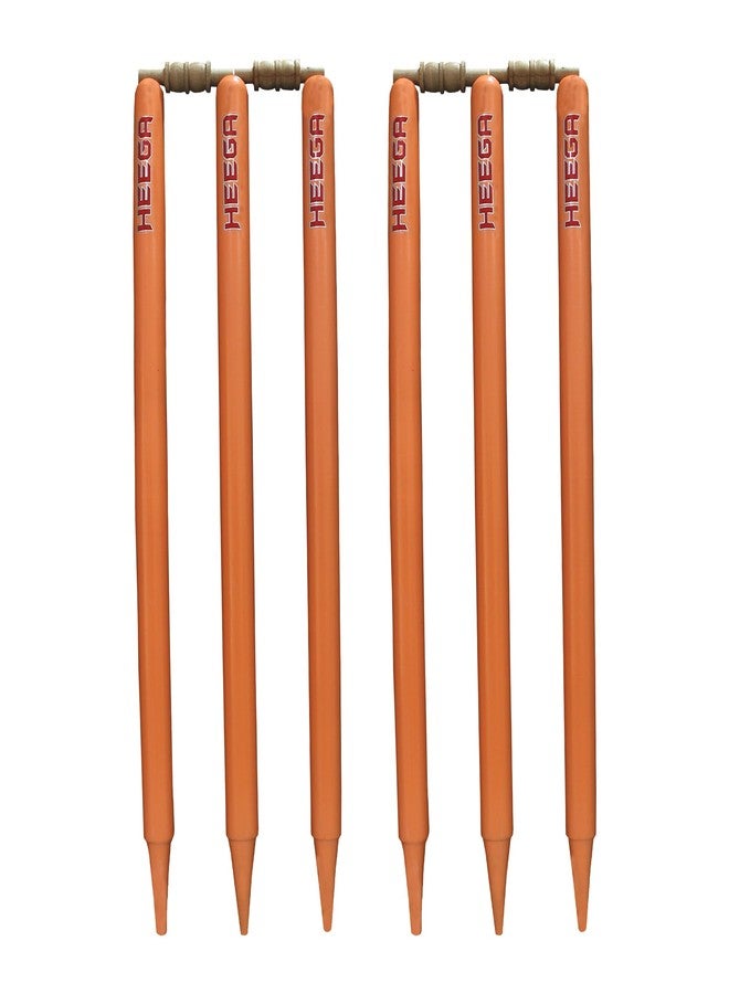 Heega Choice of Champion Heega Wooden Cricket Stumps | Full-Size Wooden Cricket Stumps (Set of 2) - Image 1