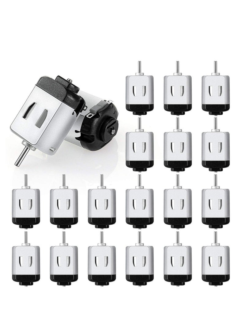 Excefore - Mini DC Motor, 20 Pcs 1.5-3V 23000RPM Micro Electric Motor, High Speed Torque Small Electric Motor, Suitable for DIY Remote Control Toy Car, Science Experiments, Robot - Image 1