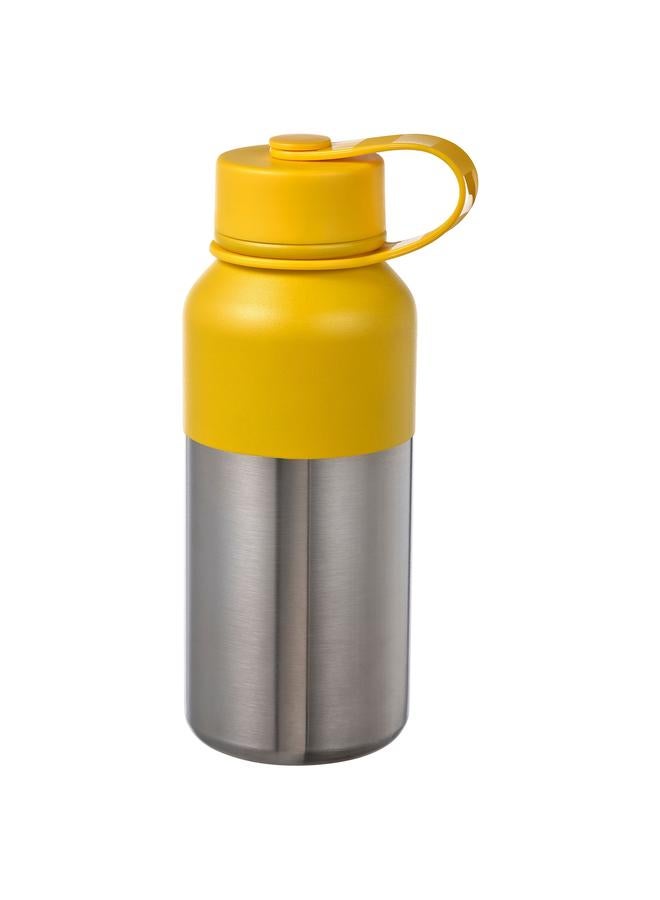 Insulated flask, stainless steel/yellow, 0.5 l  - Image 1