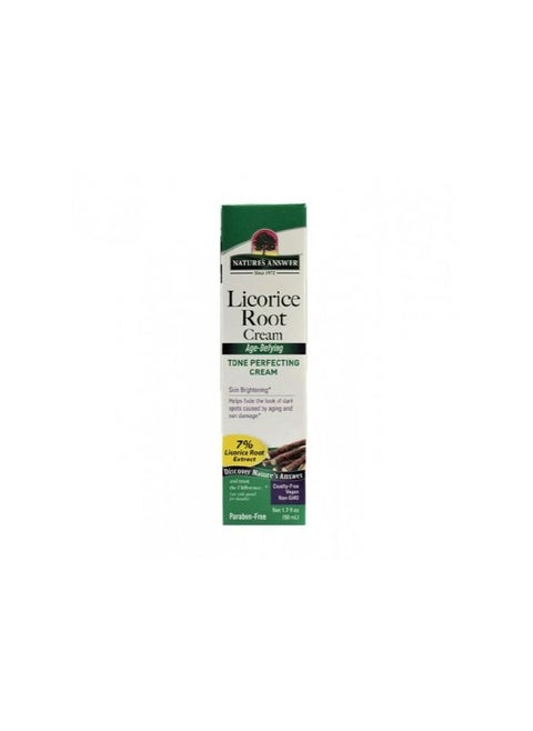 Licorice cream from Nature's Answer