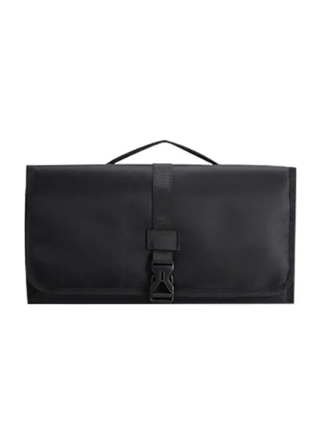 Grey Hair Curler Storage Bag Set With Handle Hook Travel Organizer 4 Pieces - Image 4