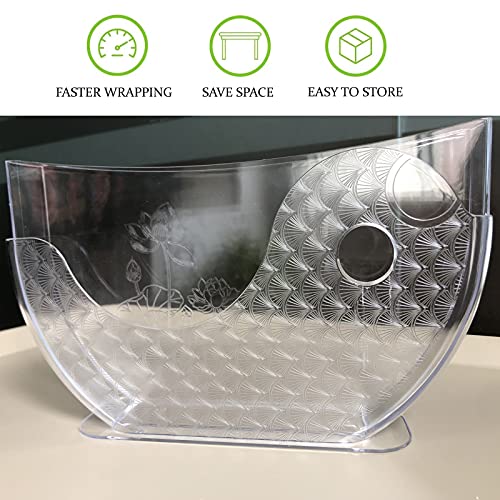 Aihmilcl Rice Paper Water Bowl Holder,Summer Roll Water Bowl Rice Paper Wrappers for Spring Rolls 10.62" One Pack(Rice Paper Not Included) - Image 4