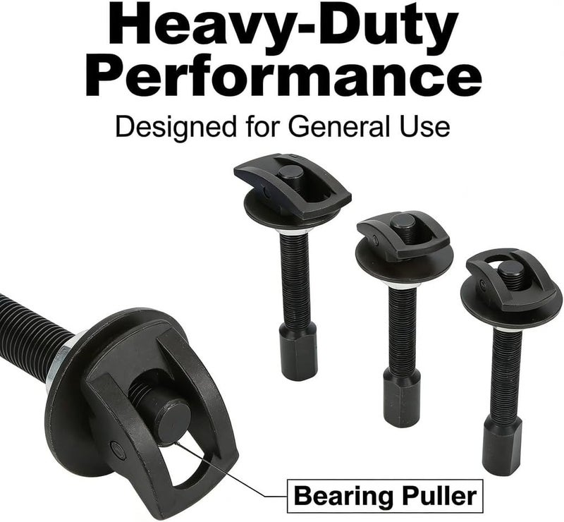 Rear Axle Bearing Puller Set, 3Pcs Different Sizes, Carbon Steel - Durable Construction, Easy Disassembly, Ideal for Automotive Maintenance - Image 2