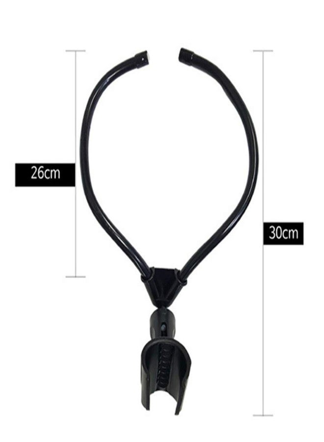 blue-ther Neck Microphone Holder (Lock) Magic Tricks Professional Adjustable Magia Holder Magician Stage Accessories Illusion Gimmick Fun - Image 2