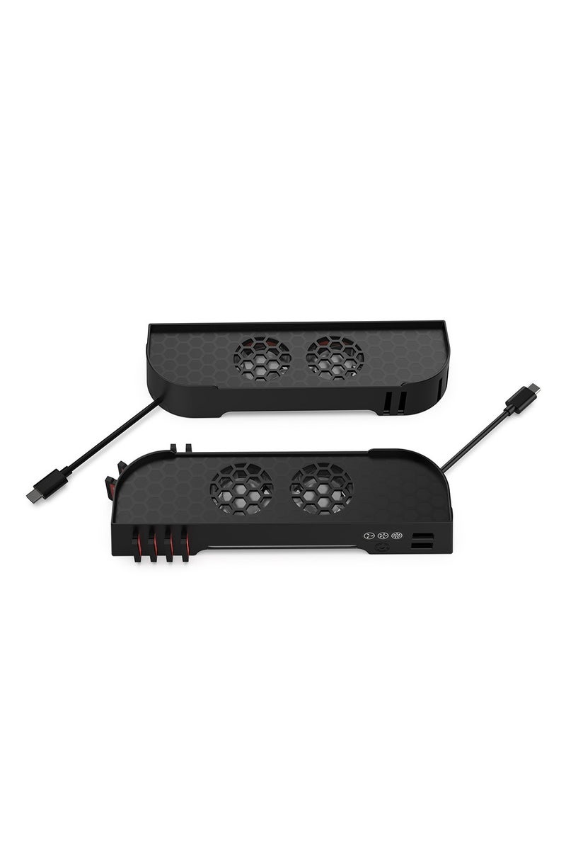 General Switch2 Console Cooling Fan NS2 Console Cooling Cooler can store game cards with RGB lights  - Image 3