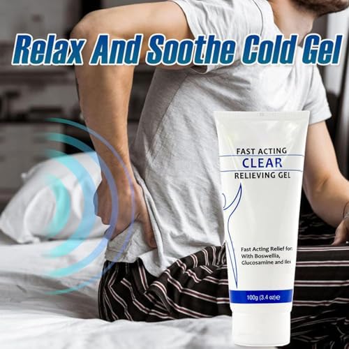 TIMLIFE Soothing Cooling Gel 100g, Relieve Muscle Tension,Sports Soothing Cooling Body Care Lotions,Cooling with Menthol and Frankincense, Fast Absorbing for Women and Men - Image 3