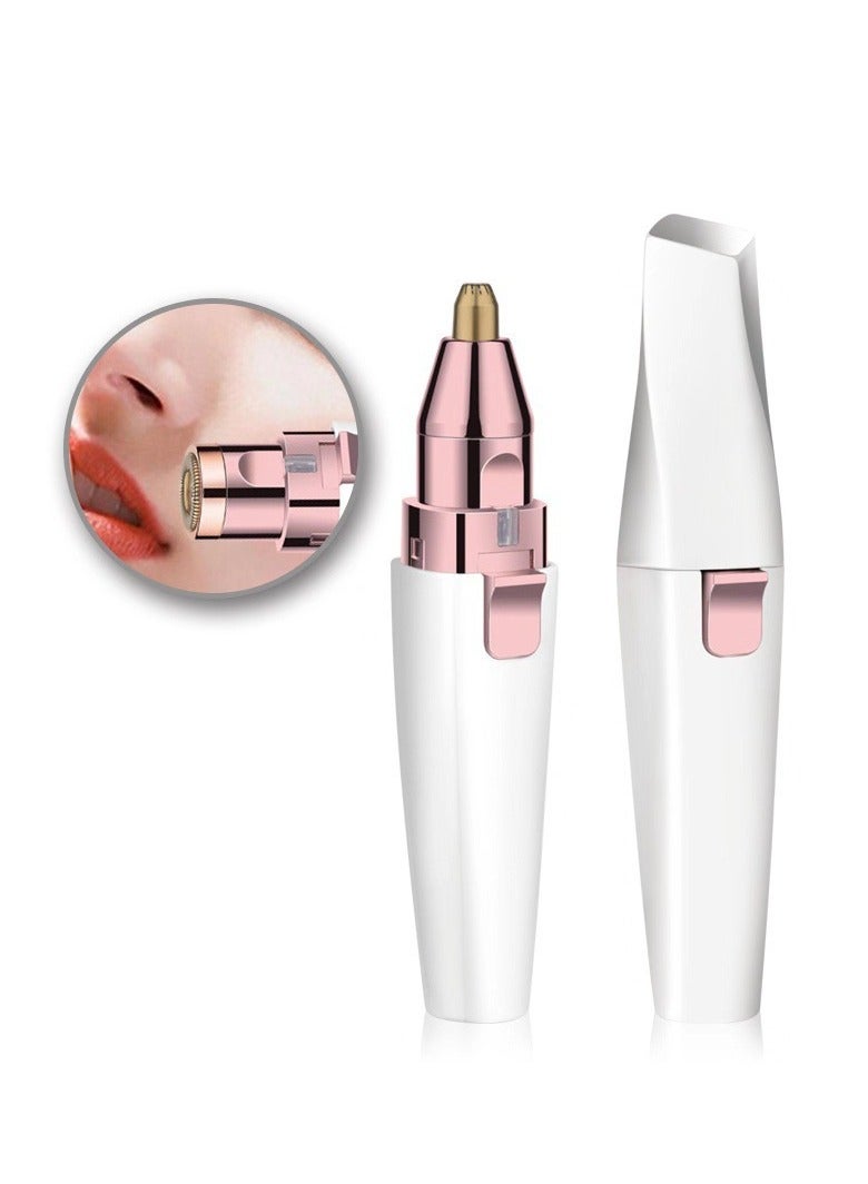 general Eyebrow - Facial Hair Remover Women: Electric Portable 2 in 1 Face Shaver and Eyebrow Trimmer, Rechargeable Eyebrow Lips Body Facial Hair Removal for Women - Image 1