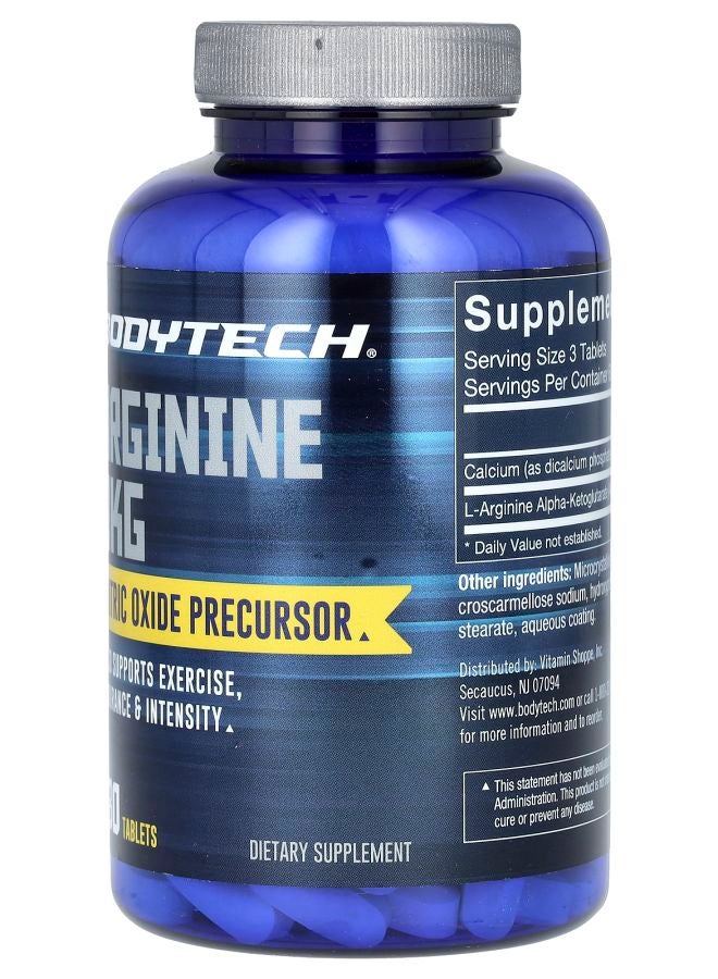 BODYTECH Arginine AKG 180 Tablets - Image 2