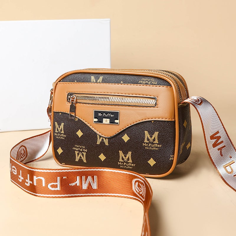 Women'S Bag Ladies Wallet Mobile Phone Bag Women Slung Change Purse Joker Retro Small Square Bag A Generation Of Hair - Image 2