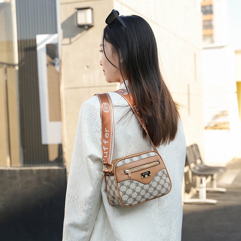 Women'S Bag Ladies Wallet Mobile Phone Bag Women Slung Change Purse Joker Retro Small Square Bag A Generation Of Hair - Image 4