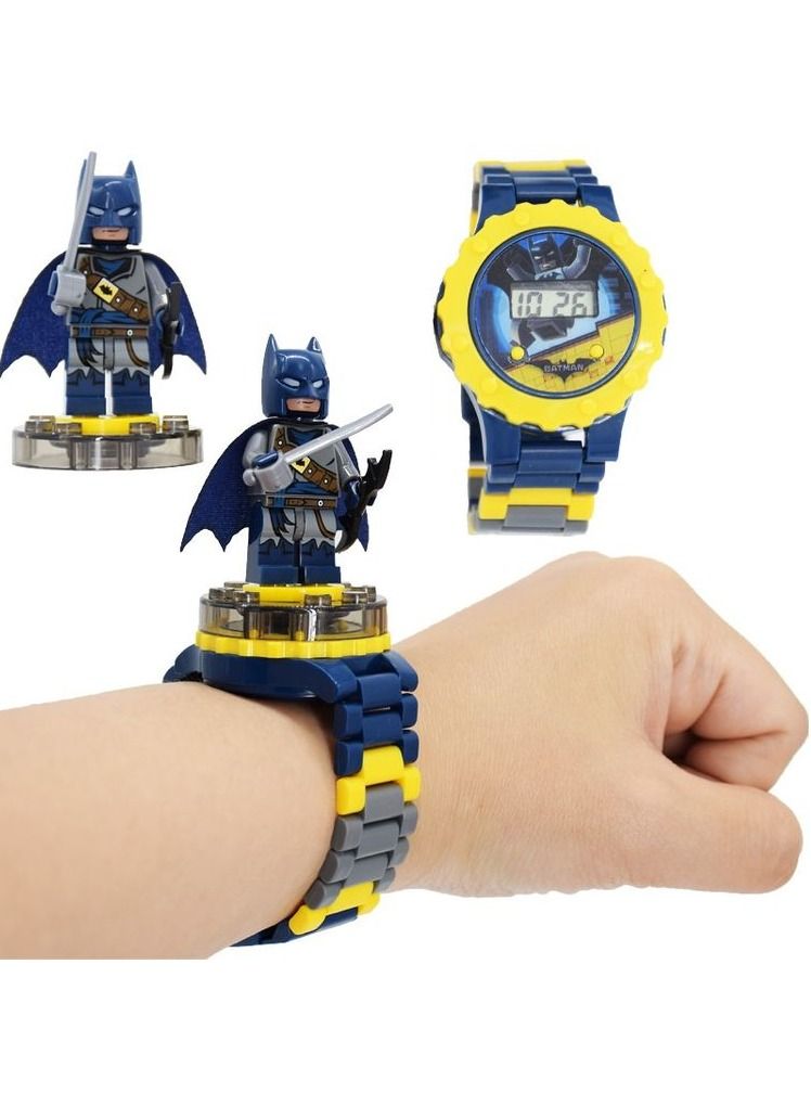 Batman Children Electronic Watch Assembled Educational Toy Gift  - Image 1