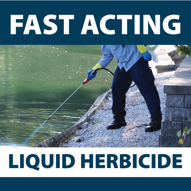 Airmax Shoreline Defense Emergent Weed Control Concentrated Treatment, Aquatic Herbicide (Glyphosate) for Phragmites, Pond Grass & Cattails, 1 Quart - Image 4