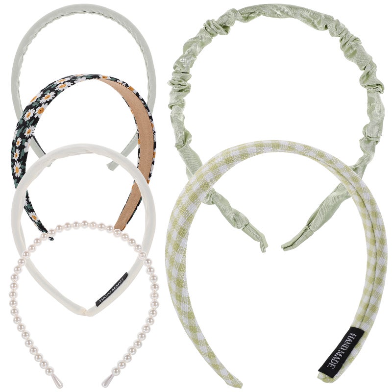 6 pcs Women Headbands Cute Headbands Party Hairbands Decorative Headbands for Girls - Image 1