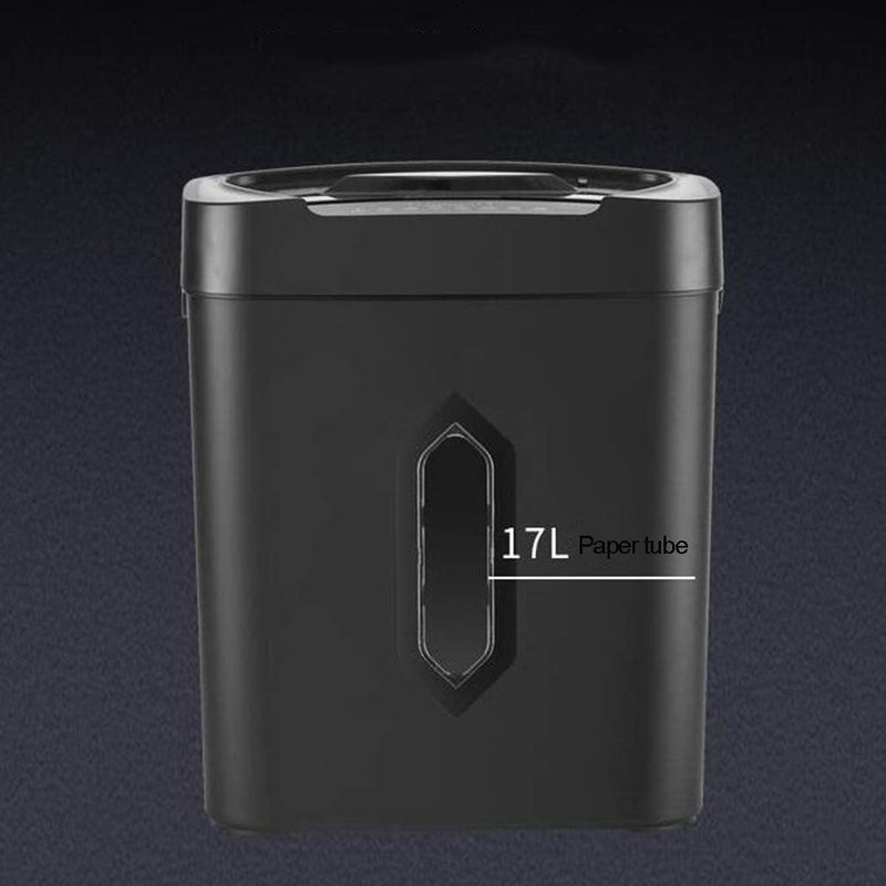 Paper Shredder, Auto Feed, Sheet Capacity, Super Cross-Cut, Small Household Portable, Credit Card/Staples - Image 3
