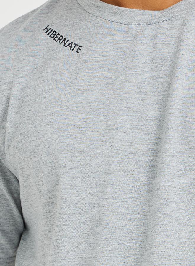 ستايلي طقم بيجاما قصير الأكمام بطبعة شعار ستايلي - Image 3