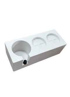 Coffee Filter Tamper Holder Espresso Tamper Mat Stand Tamper Station Base Non Slip for Cafe Coffee Espresso Machine Accessories with 3 Holes.