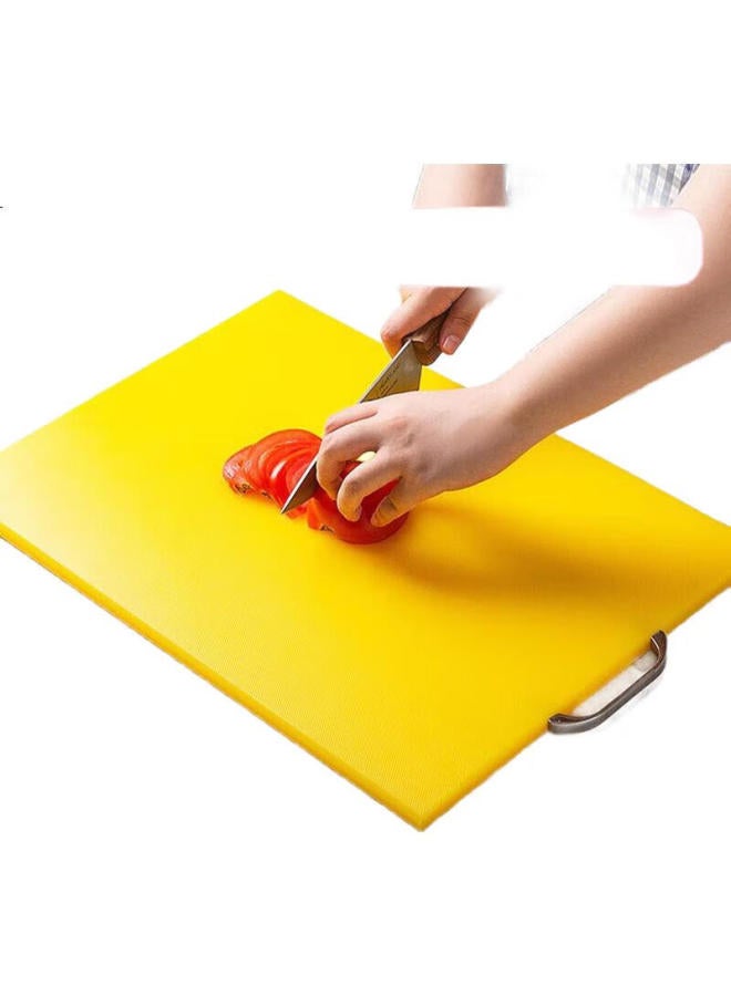 All-round Quanshi With Handle 50*35*2cm Pe Cutting Board For Meat, Vegetables, Chopping, Butchering, Plastic Chopping Block, Cutting Board, Food Prep Board - Image 2