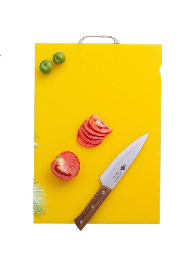 All-round Quanshi With Handle 50*35*2cm Pe Cutting Board For Meat, Vegetables, Chopping, Butchering, Plastic Chopping Block, Cutting Board, Food Prep Board - Image 1