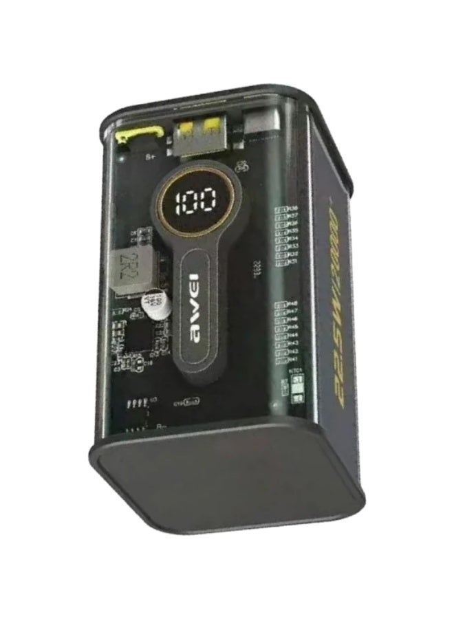 Awei Power Bank Mobile AWEI 22.5W 20000Mah P180K Black - Image 2