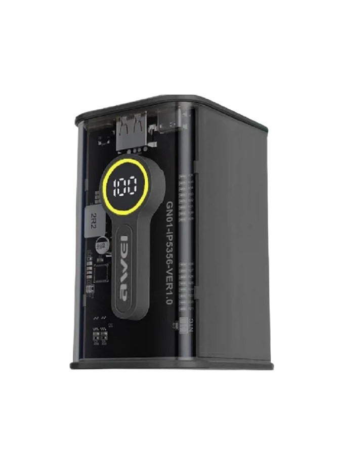 Awei Power Bank Mobile AWEI 22.5W 20000Mah P180K Black - Image 3