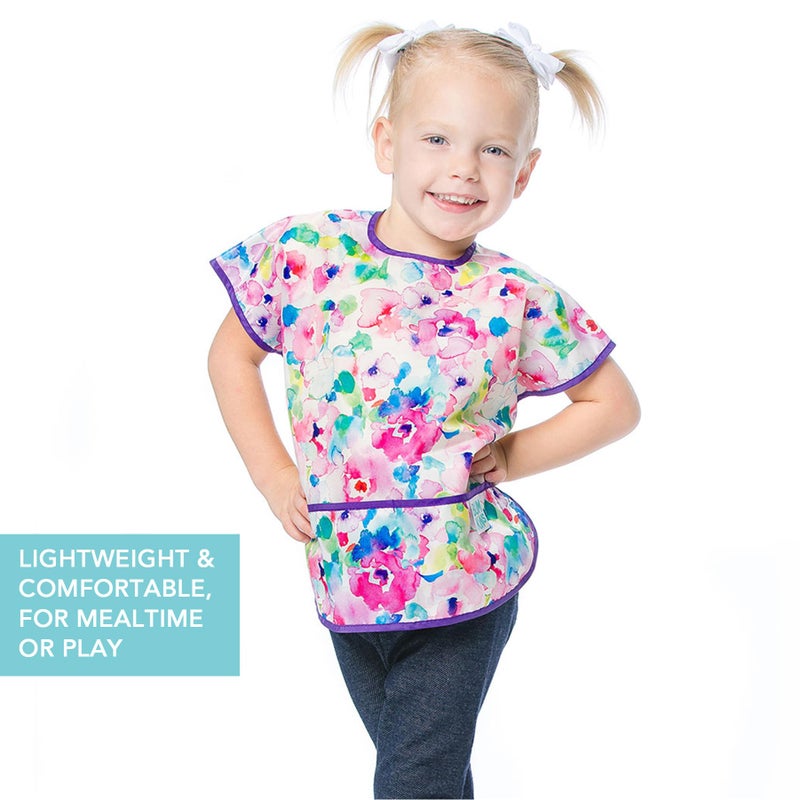 بمبكنز مريلة ضد الماء مزينة بطبعة زهور - Image 4